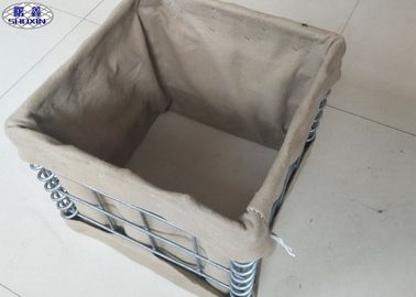 Military Gabion Box Hesco Defensive Barriers Steel Wire Material 3 Years Warranty