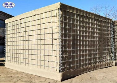 Sand And Earth Filled Military Hesco Barriers Collapsible for Homemade Protection