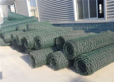Hot Dipped Galvanized Double Twist Woven Steel Wire Mesh Gabion Cage Box