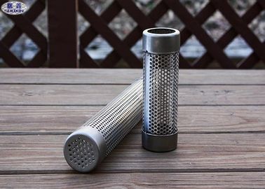 Outdoor Barbecue Grill Wire Mesh , 12 Inch Pellet Smoker Tube For Grill