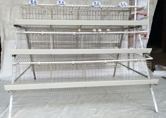 Battery 3/4 Layers Q235 Layer Poultry Farm Cage