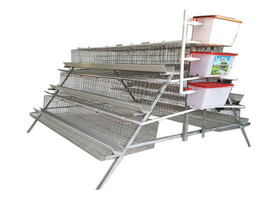 Egg Laying Hen 3 Tiers Poultry Chicken Cages