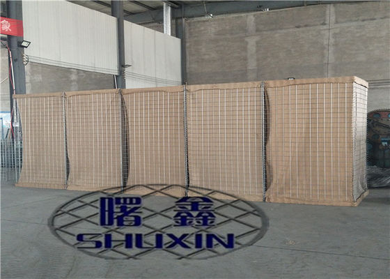 5 Cells Hot Dipped Galvanized Hesco Bastion Barrier