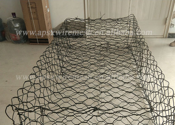 Heavily Galvanized River Bank Protection Filling Gabion Baskets