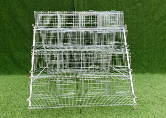 Type A Q235 Strong Rearing Galvanized Chicken Cage Automatic
