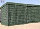 Galvanized Mesh Gabion Military Barriers / Military Sand Wall Barriers