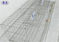 Galvanized Layer Chicken Cage , 3 Tiers Egg Laying Cages 24 Nests