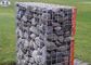 Stone Filled Gabion Wire Mesh Boxes Galvanized Welded Craft ISO Certification