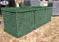 Q195/Low Carbon Steel Wire Military Hesco Sand Filled Barriers Hole Size 3" * 3"