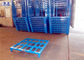 Cargo Forklift Stacking Pallet Racks Durable Galvanized Iron Steel Save Space