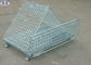 Metal Steel Wire Pallet Cages Turnover / Storage / Recycling For Goods