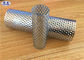 Spiral Prerforated Stainless Steel Wire Mesh Tube For Water Filter Element