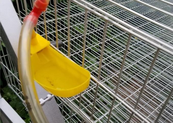 Wire Mesh Layer Commercial Quail Cage For Quail Farming 1.8m Length