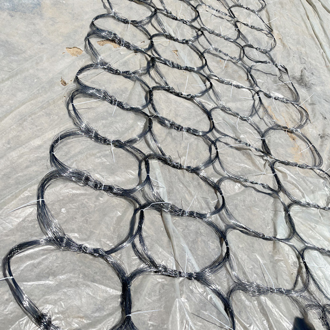 MZP Low Visibility Wire Obstacle 0.5-0.9mm Tank Defense Mesh 1