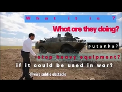 Fence inconspicuous obstacle fence security barrier Tank Barrier wire mesh putanka Wire woven into r