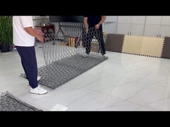 gabion basket assembly process