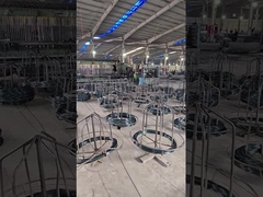 How is the gabion cage net made?