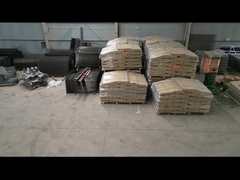 A new batch of defensive barriers began to be assembled