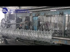 Gabion wire mesh machine manufacturing display