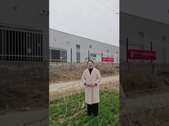 Razor barbed wire opening product display