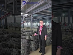 Anti Tank Track Wrapping Wire Mesh Workshop Introduction and Exhibition