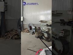 The factory demonstrates the production process of razor wire