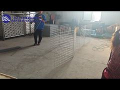 Heavy Duty Defensive Barriers Defensive Bag Gabion Bastions/Welded Mesh Barrier Bastion