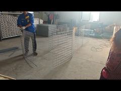Galvanized Perimeter Welded Gabion for Defensive Barrier