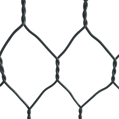 Hexagonal Iron Wire Mesh Gabion Box 2x1x1 M Prevent Water And Soil Lost