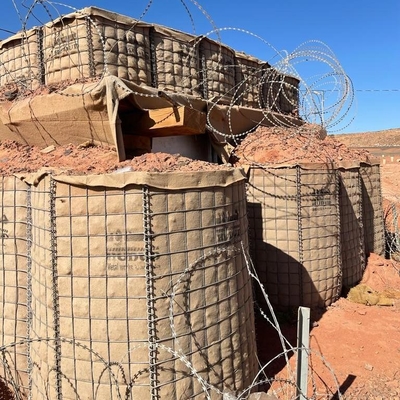 Military Defensive Barrier Galvanized Welded For Emergency Survival Shelter