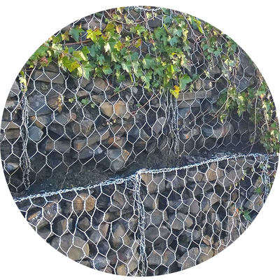 Erosion Control Hexagonal   Heavy Zinc Gabion Wall Cages For Retaining Wall