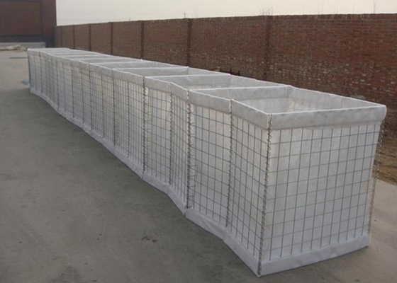 4.00mm 5.0mm Welded Wire Gabion Mesh Bastion Barrier High Strength