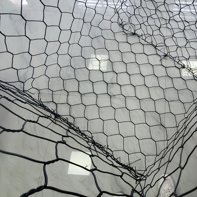 PVC 2.7mm Hexagonal Gabion Mesh For Stone Filled Gabion Box