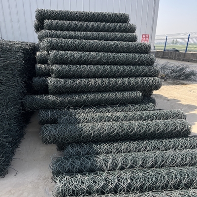 Durable Woven Gabion Basket Easy Assembly 2.0-4.0mm Wire Free Sample Send