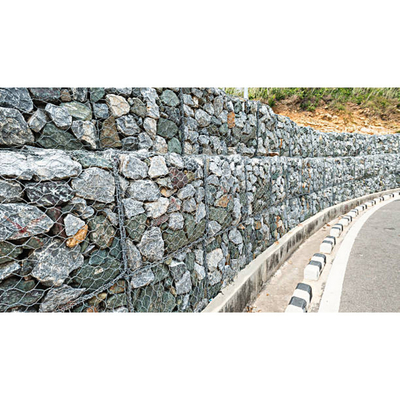 100mmx120mm Iron Mesh 3d Gabion Box Stone For Garden Hot Dipped Galvanized Gabion Mesh