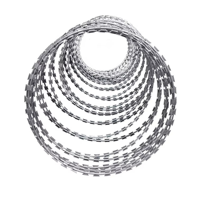 Practical Type High Quality Barbed Anti Climb Helical Razor Barbed Wire