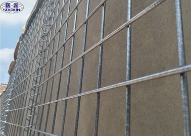 5mm Military Gabion Box Defensive Barrier For Military Exercise Steel Wire Material