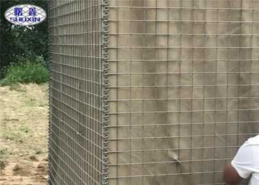 SX 4 Gabion Baskets Explosion Proof Wall For Galvanized Army Training