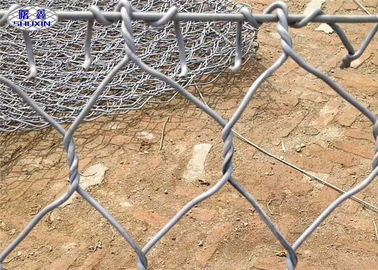 Zinc Coated Weave Wire Mesh Retaining Wall For Creek Slope Projects