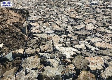 Flood Control Stone Filled Gabions Strong Protection For River Closure