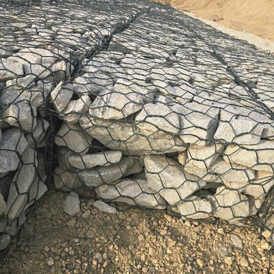 Heavy Duty Hexagonal Wire Mesh Gabion Baskets – Custom Sizes for Erosion Control Projects