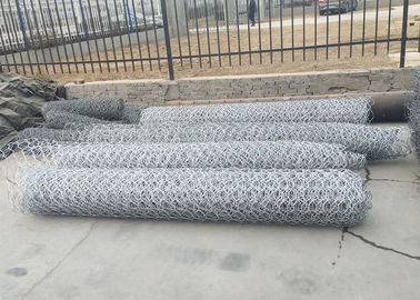 Heavy Duty Gabion Basket For Soil Erosion Control Woven Mesh Wire Easy Assembly Wooden Pallet Pack