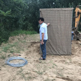 ISO Approval Professional Defensive Hesco Barrier Filled Sand For Military