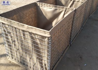 Hot Dipped Galvanized Military Sand Wall Hesco Defense Barrier