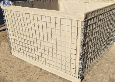 Collapsible Metal Security Military Hesco Barriers For Long-Term Wetland Restoration