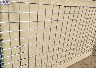 Heavy Duty Sand Filled Barriers Hot Dipped Galvanized Welded Wire Mesh Box