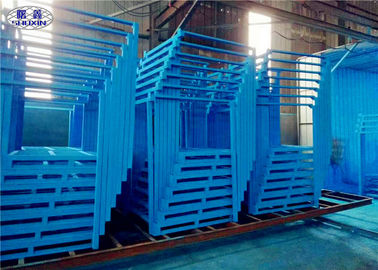 Customized Steel Stacking Racks Low Carbon Steel Collapsible ISO Certificated