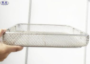 Sterilization Stainless Steel Mesh Basket Basket Medical Autoclave Tray