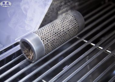 Round Perforated Pellet Tube Smoker Customized Wire Diameter For BBQ