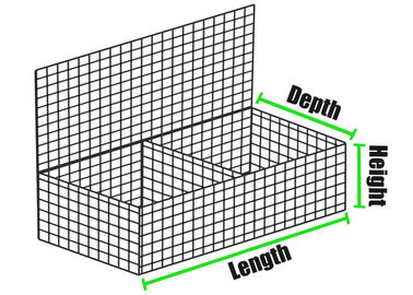 200 X 50 X 50 Welded Limestone Gabion Retaining Wall Common In 50cm High